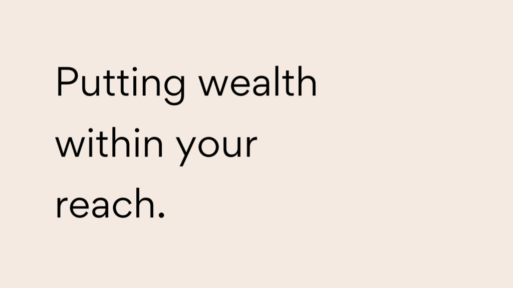 How to build generational wealth